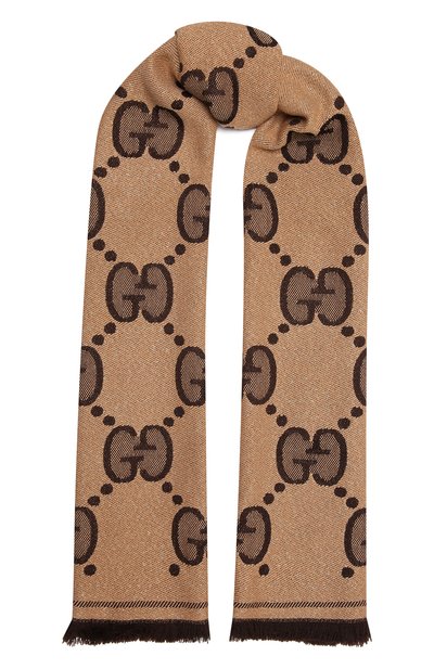 Шерстяной шарф GUCCI, арт. 598993/3GC15, фото 1