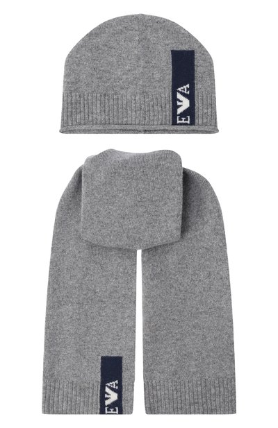 Комплект из шапки и шарфа EMPORIO ARMANI, арт. EB000812/AF17340