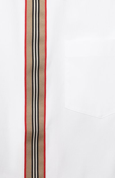 Хлопковая рубашка BURBERRY, арт. 8030103, фото 3
