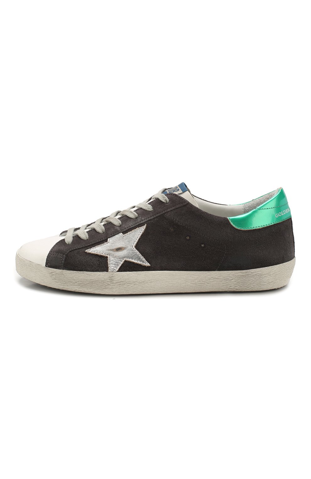 Замшевые кеды superstar GOLDEN GOOSE DELUXE BRAND, арт. G36MS590.T73, фото 3