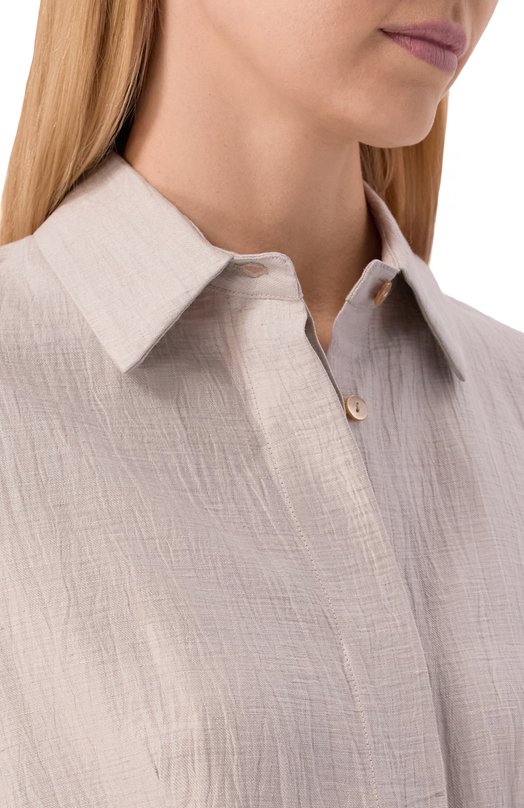 Льняное платье Antonelli Firenze Q6048/978 Серый  Q6048/978 Фото 4