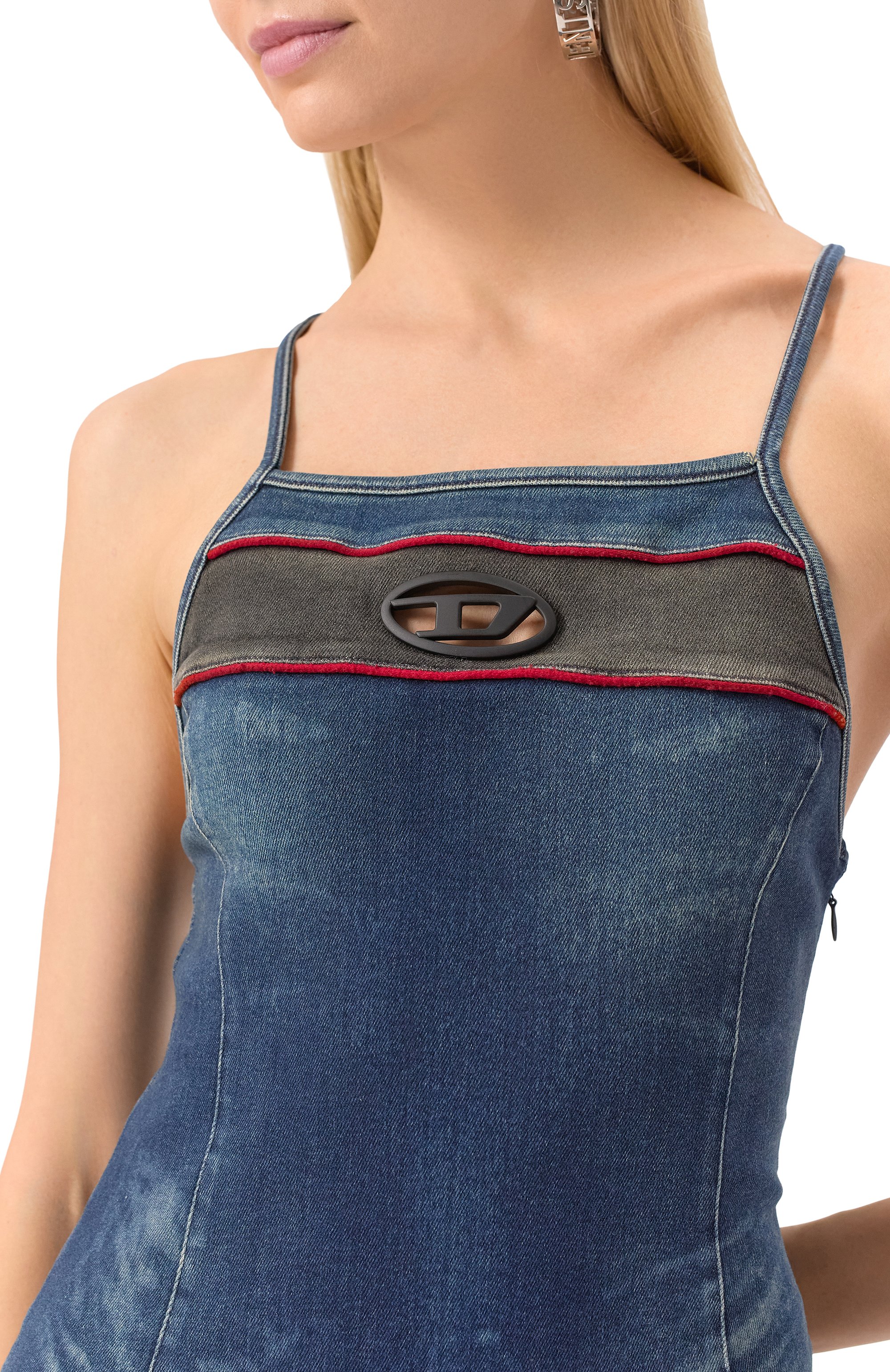 Джинсовое платье DIESEL, арт. A17351/0ABCZ, фото 5