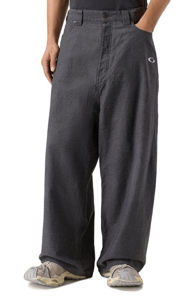 Хлопковые брю�ки BALENCIAGA, арт. 838695/TSWB3, фото 3