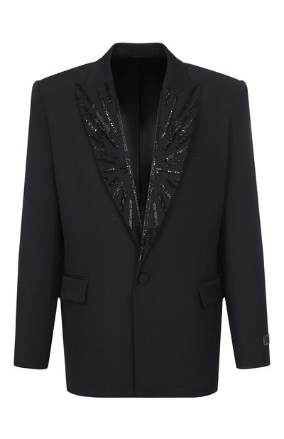 Мужской шерстяной пиджак BALMAIN, арт. GH1SE492/PD31