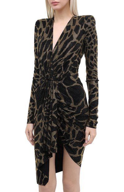 Платье из вискозы ALEXANDRE VAUTHIER, арт. 204DR1382B 1029B-202, фото 3