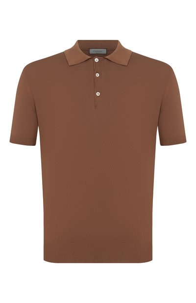 Мужская хлопковое поло CANALI, арт. C0127/MK02459