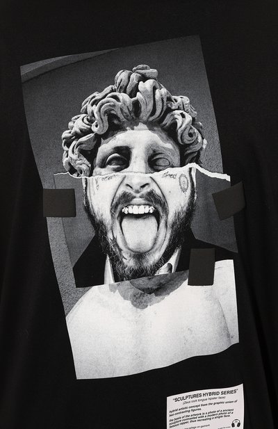 Хлопковая футболка DIEGO VENTURINO, арт. D3W4DVTS0ZHF, фото 5