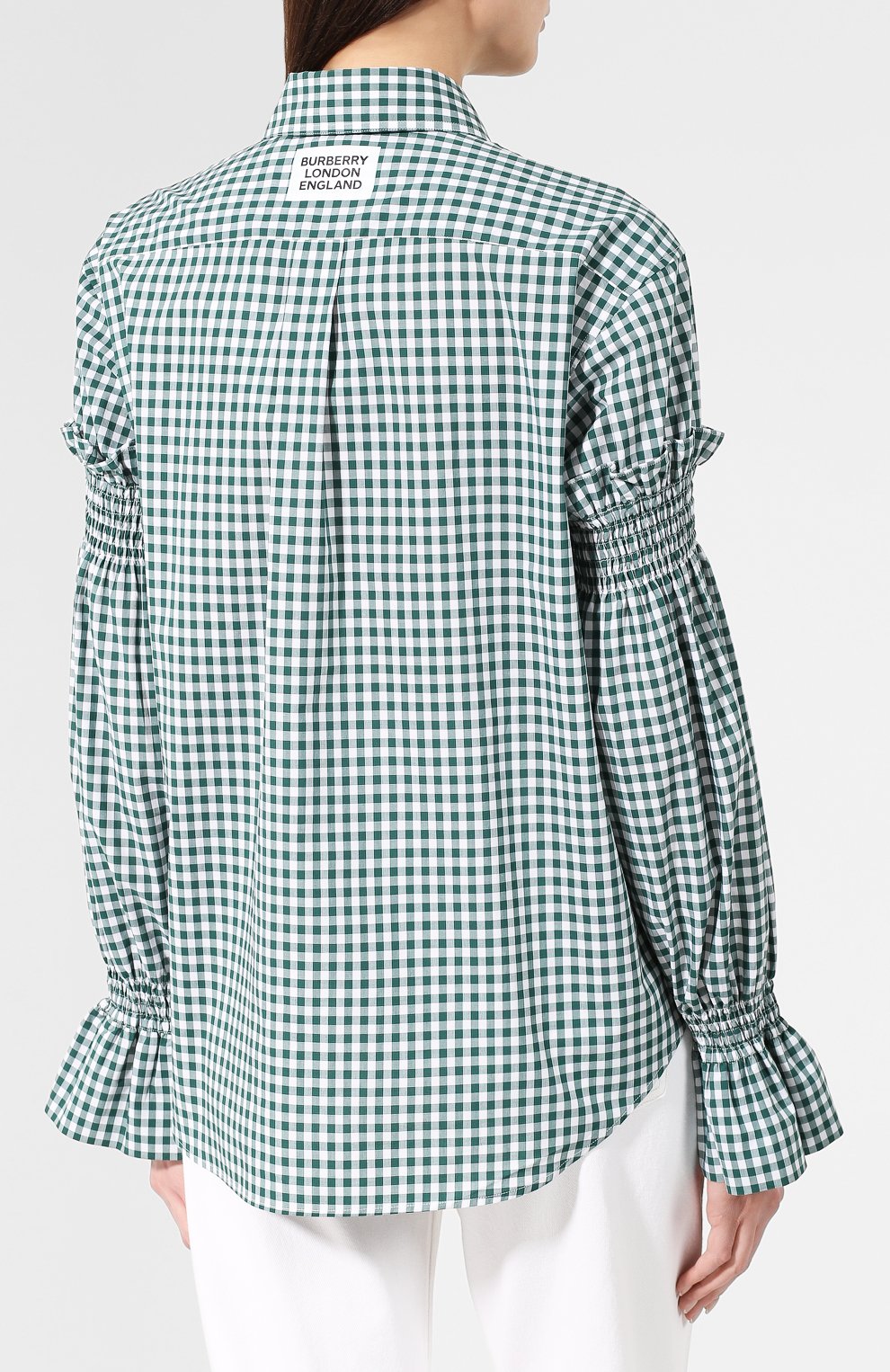 Хлопковая рубашка BURBERRY, арт. 4548962, фото 4