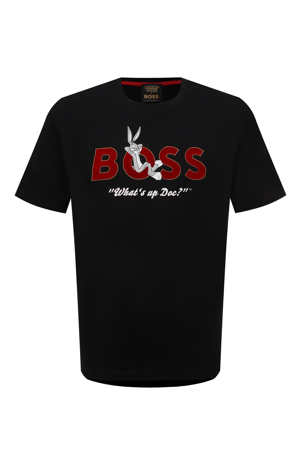 Хлопковая футболка looney tunes x boss BOSS, арт. 50485386, фото 1