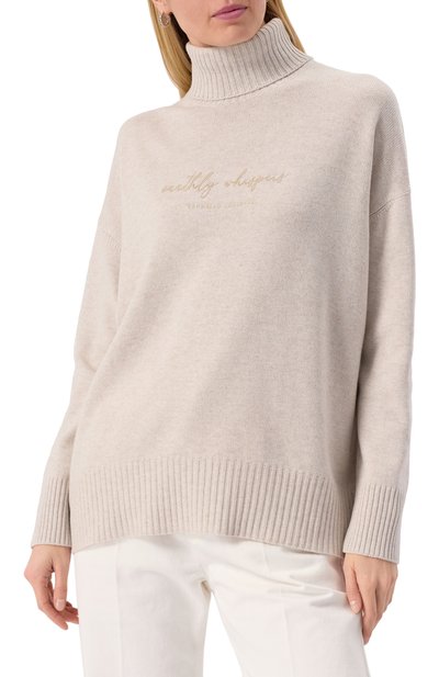 Свитер из шерсти и кашемира BRUNELLO CUCINELLI, арт. M16709403P, фото 3