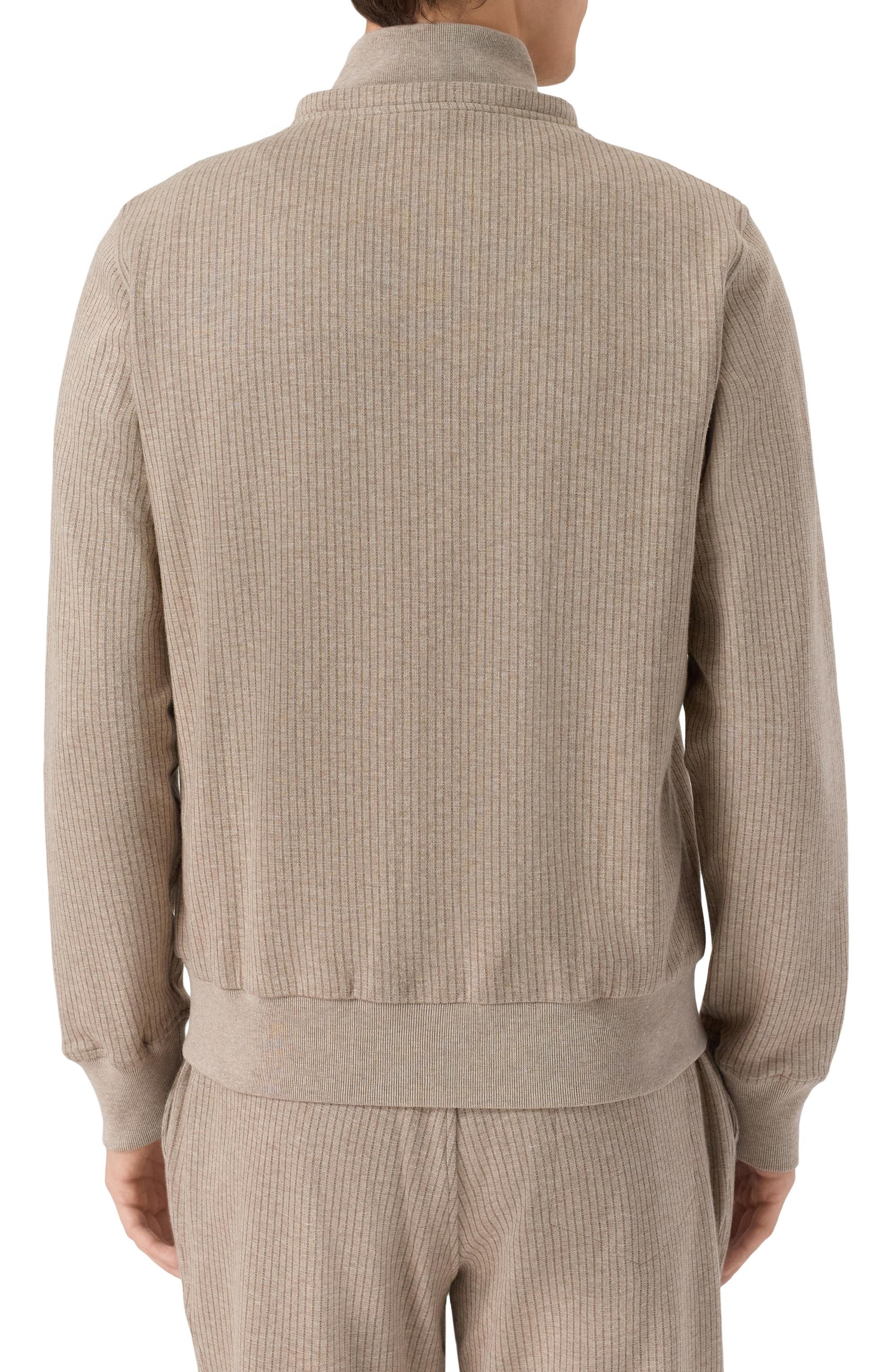 Хлопковая толстовка ANDREA CAMPAGNA бежевого цвета по цене 91950 руб., арт. 19M407.GZ00.CAMP./56, фото 6 Хлопковая толстовка ANDREA CAMPAGNA, арт. 19M407.GZ00.CAMP./56, фото 6