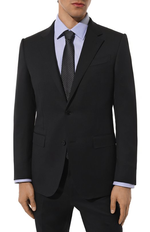 Шерстяной костюм Zegna 221225/619526A6 Синий  221225/619526A6 Фото 4