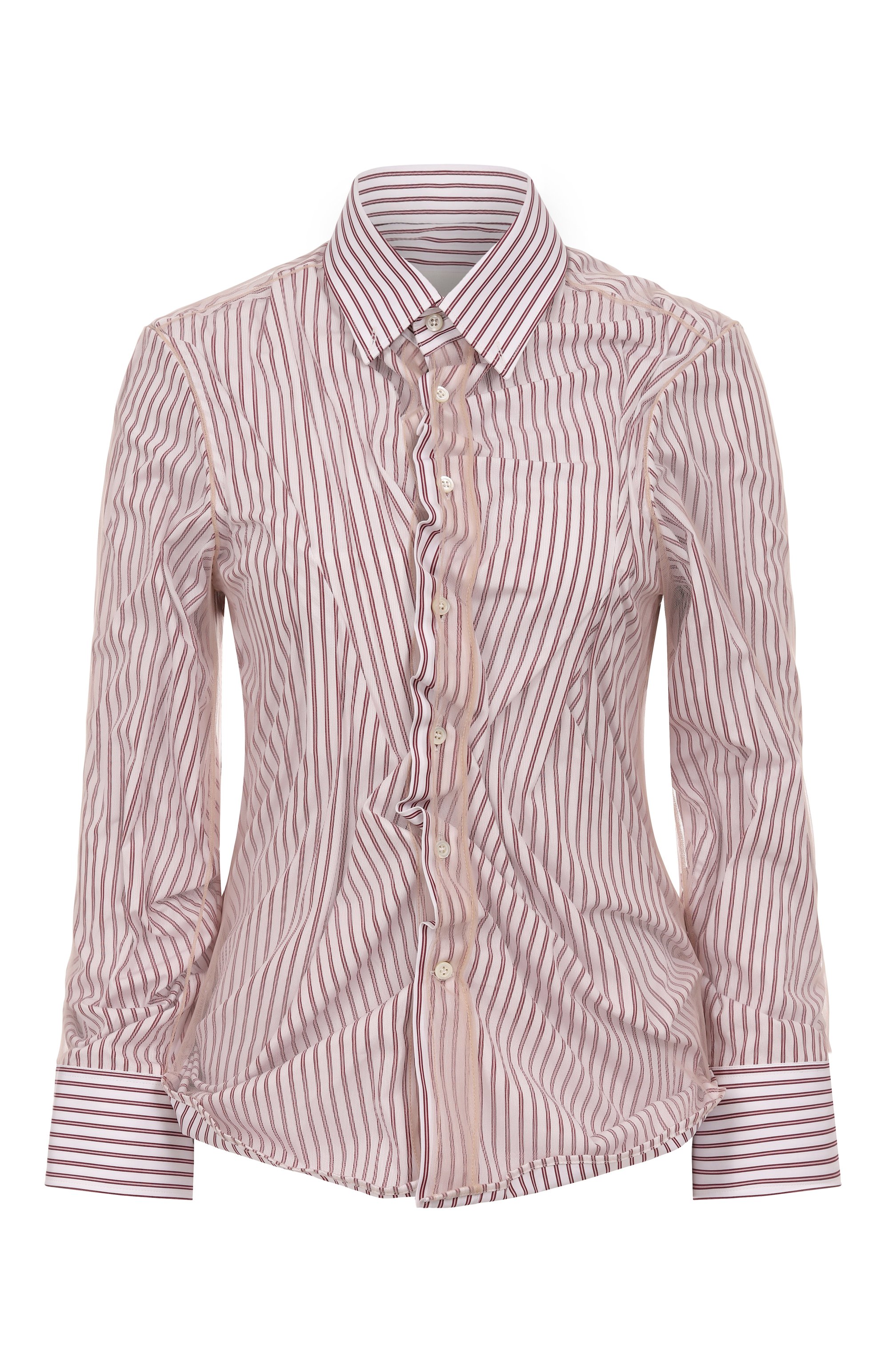 Хлопковая рубашка MAISON MARGIELA, арт. S29DL0218/MTN124, фото 1