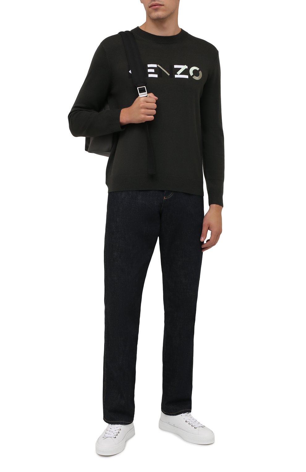 Шерстяной джемпер KENZO, арт. FB65PU6393LA, фото 2