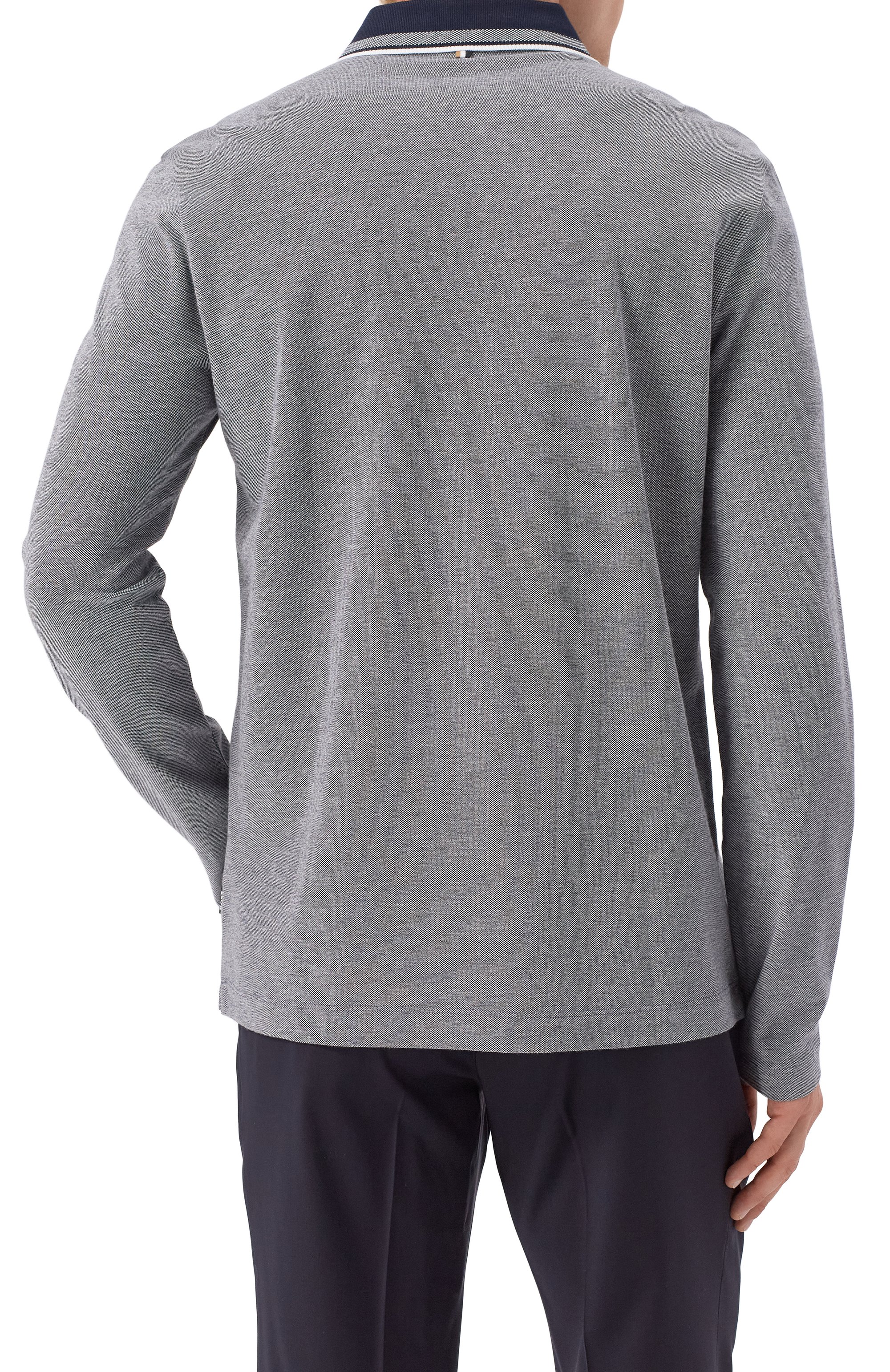 Хлопковое поло BOSS, арт. 50531352, фото 4