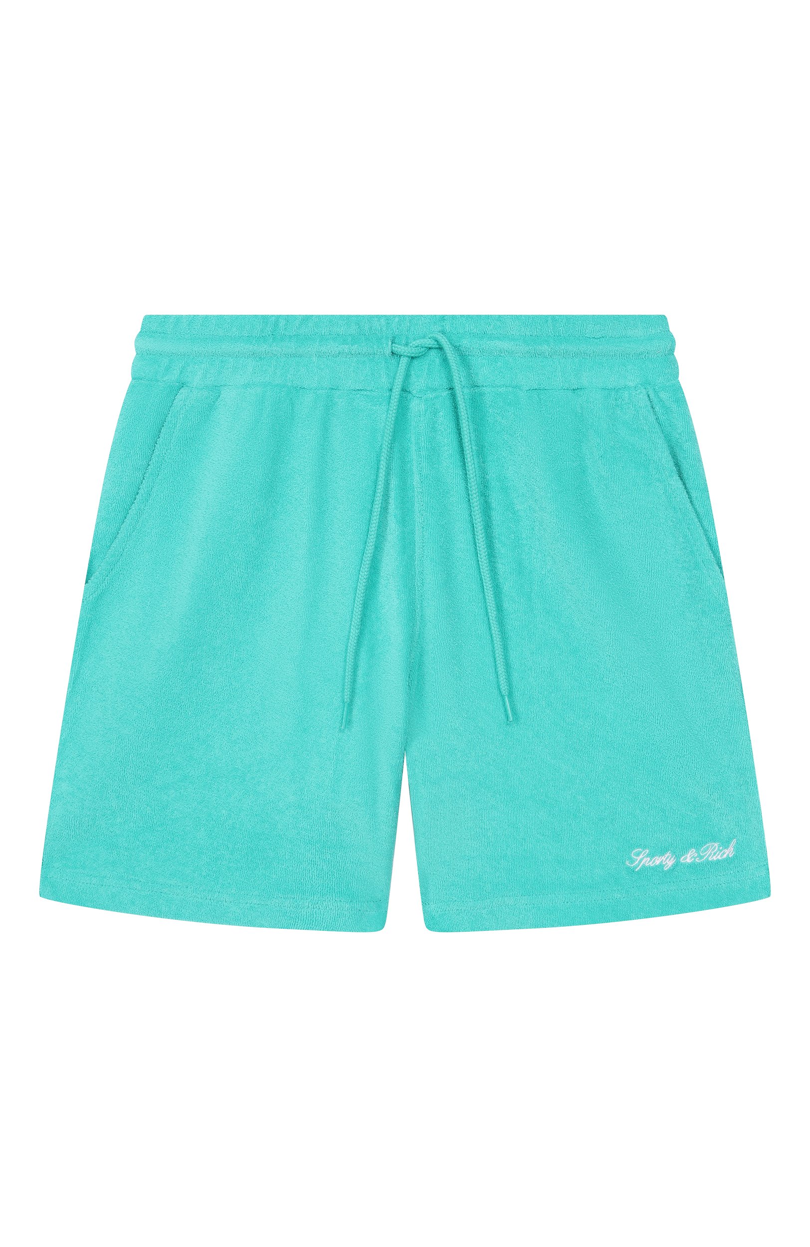 Хлопковые шорты SPORTY AND RICH, арт. SH066712326GR02, фото 1