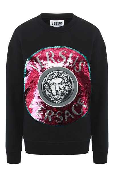 Женский хлопковый пуловер VERSUS VERSACE, арт. BD90696/BJ10390