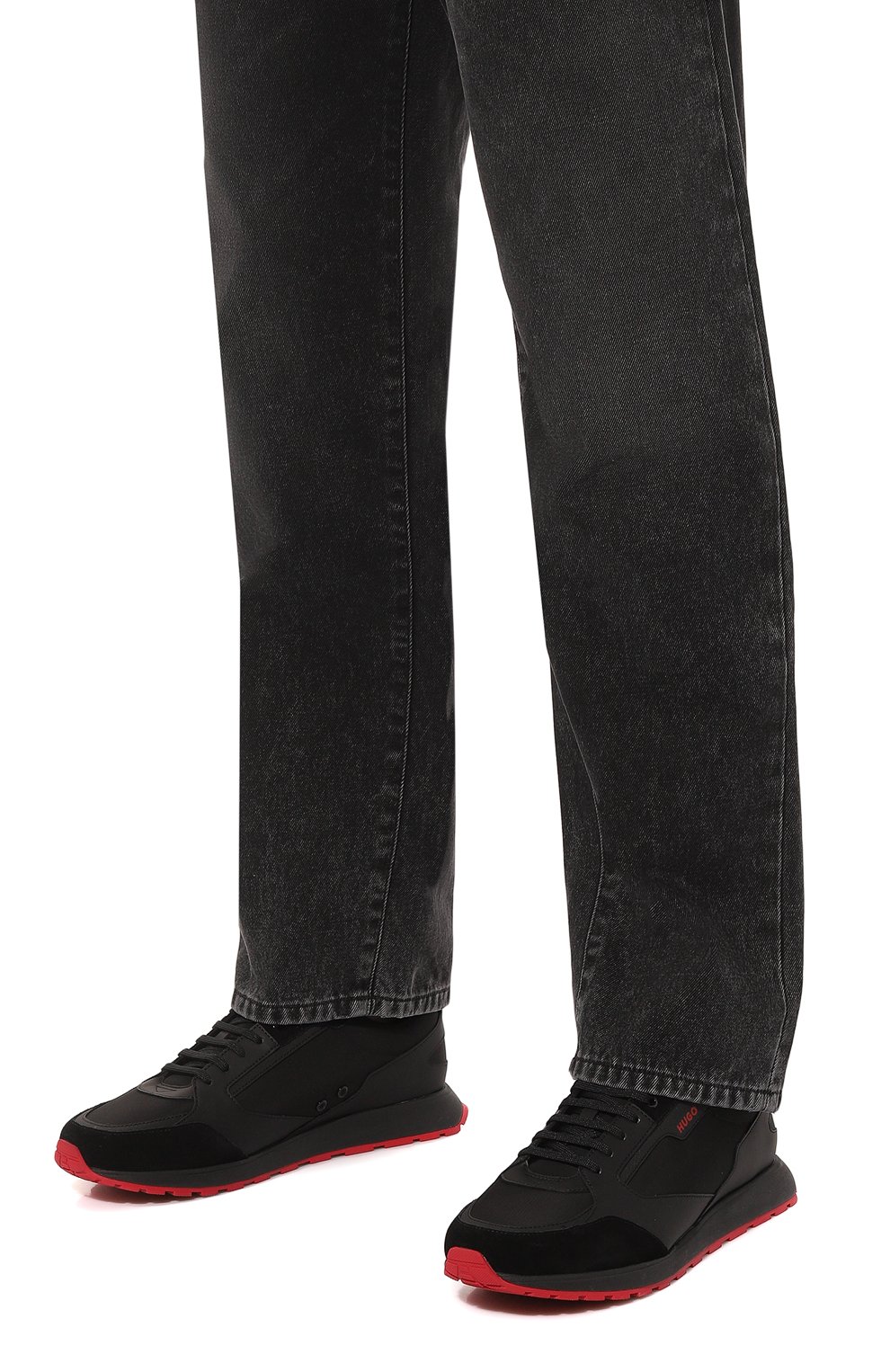 Комбинированные кроссовки HUGO, арт. 50498329, фото 3