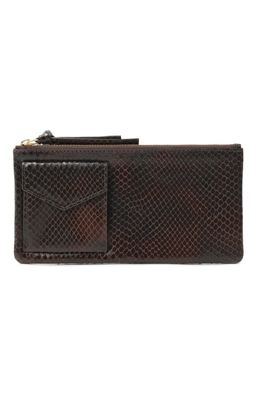 Кожаный кошелек Dries Van Noten 012112-350-704 Коричневый 012112-350-704