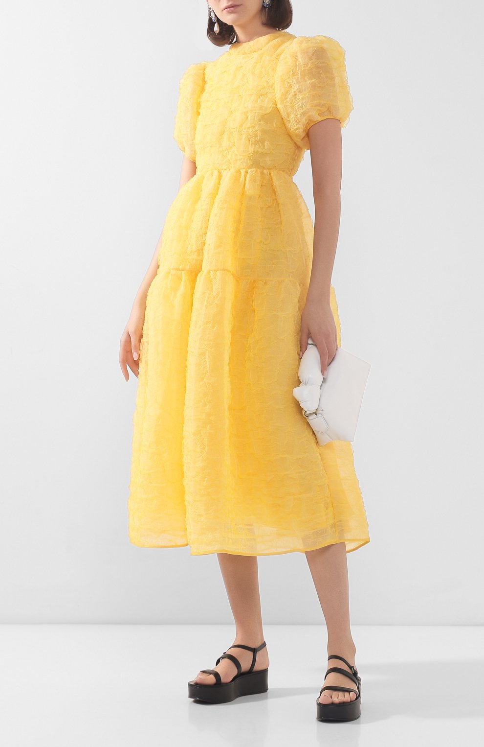 Шелковое платье CECILIE BAHNSEN, арт. SS20-0042, фото 2