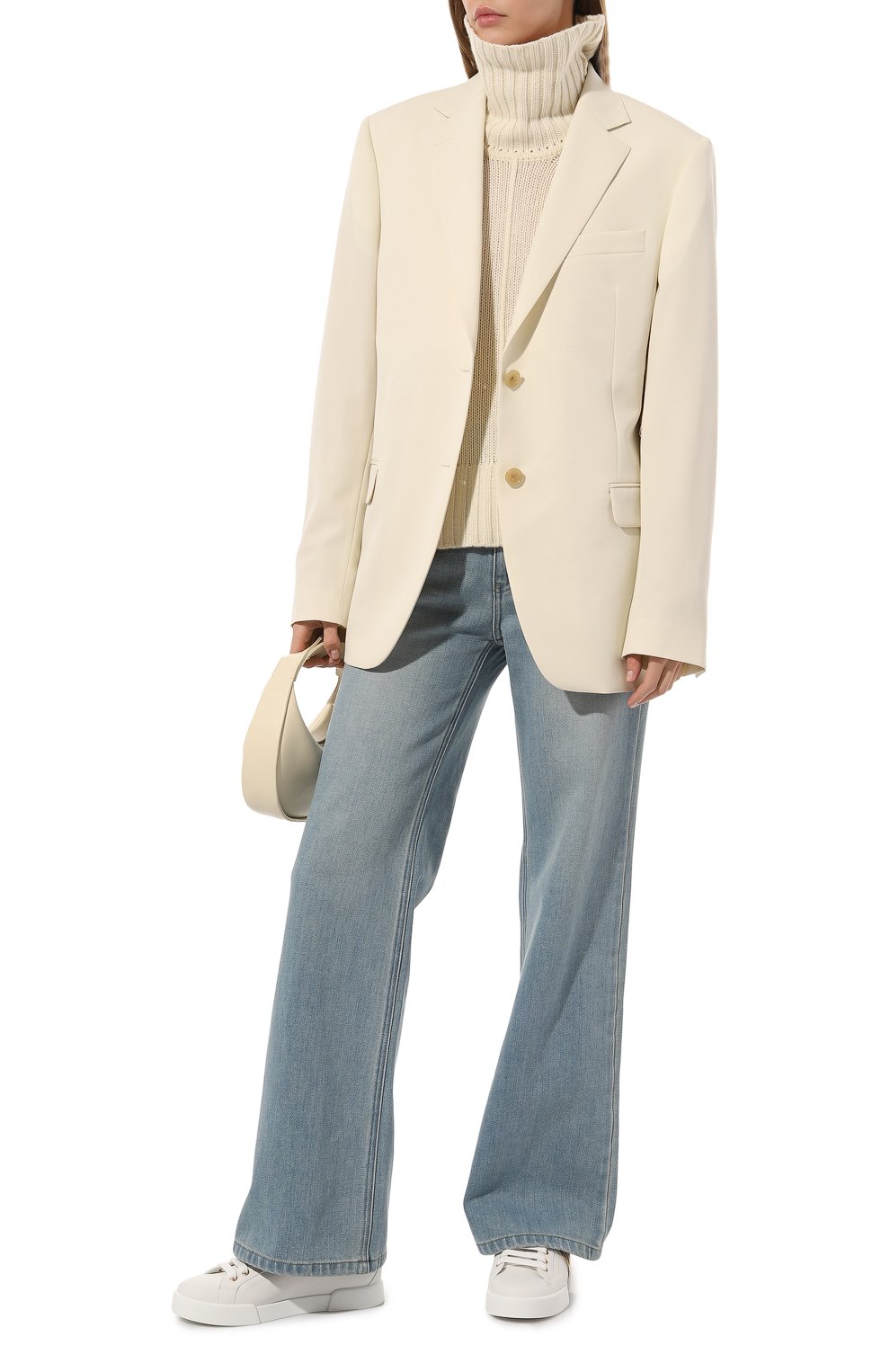 Кожаные кеды portofino DOLCE & GABBANA, арт. CK1545/AD780, фото 2