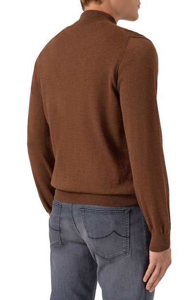 Шерстяной кардиган CORNELIANI, арт. 26M560-2625195, фото 4