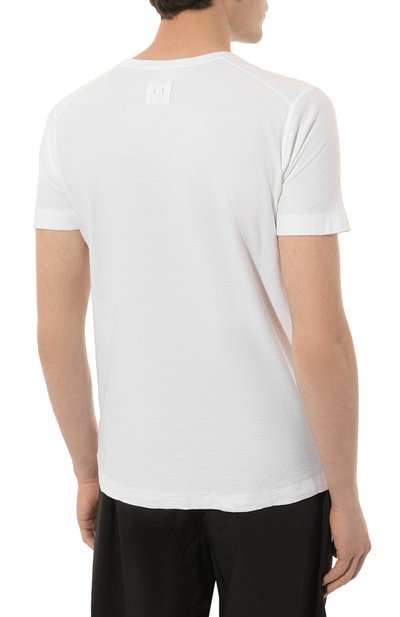 Хлопковая футболка HANNES ROETHER, арт. 110153/YA35N-K.200, фото 4