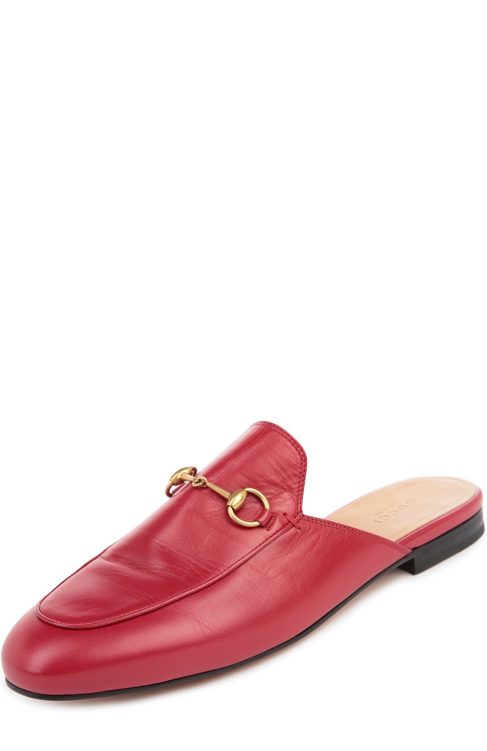 Кожаные сабо princetown GUCCI, арт. 423513/C9D00, фото 4