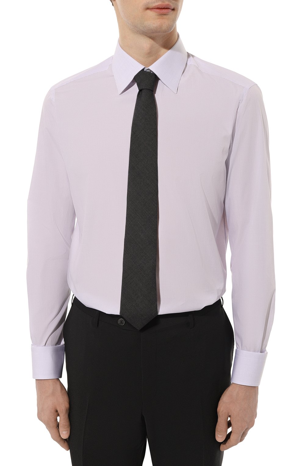 Хлопковая сорочка ZILLI, арт. MFZ-13060-362369/0001, фото 3