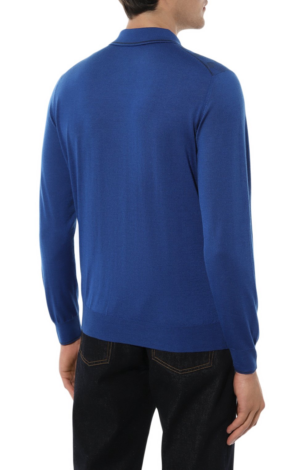 Поло из шерсти и шелка STEFANO RICCI, арт. KE08001P30/E23371, фото 4