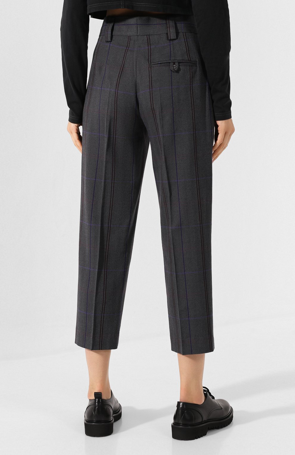Брюки из смеси шерсти и хлопка ACNE STUDIOS, арт. AK0125, фото 4