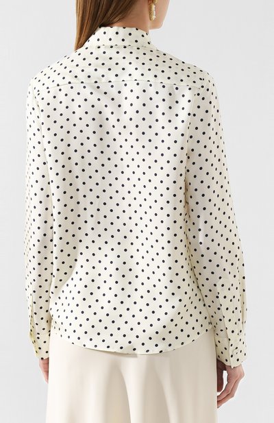 Шелковая рубашка GABRIELA HEARST, арт. 320103 P009, фото 4