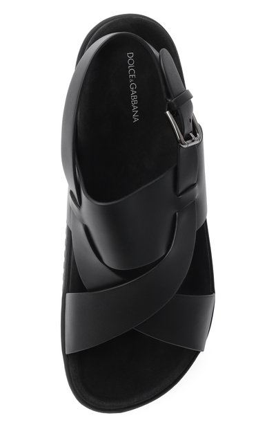 Кожаные сандалии dg casual DOLCE & GABBANA, арт. A80568/A0118, фото 5