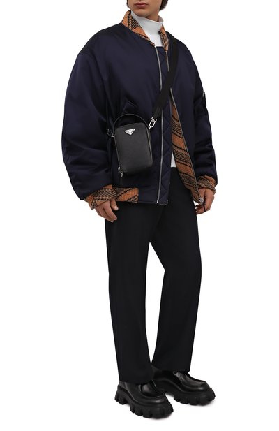 Кожаная сумка PRADA, арт. 2VH067-9Z2-F0002-NOM, фото 3