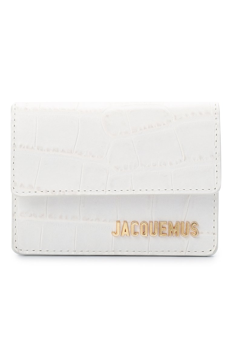 Женская сумка le riviera JACQUEMUS белого цвета, арт. 211SL03/311120 | Фото 1 (Материал: Натуральная кожа; Размер: mini; Ремень/цепочка: На ремешке; Сумки-технические: Сумки через плечо; Материал сплава: Проставлено; Драгоценные камни: Проставлено)
