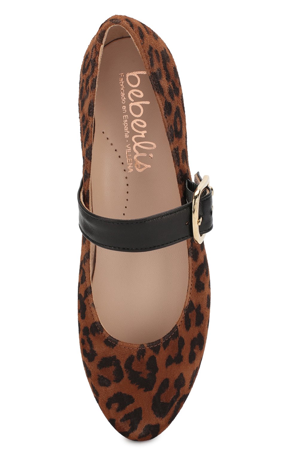 Кожаные балетки с перемычкой BEBERLIS, арт. 21004-A/35-38, фото 4