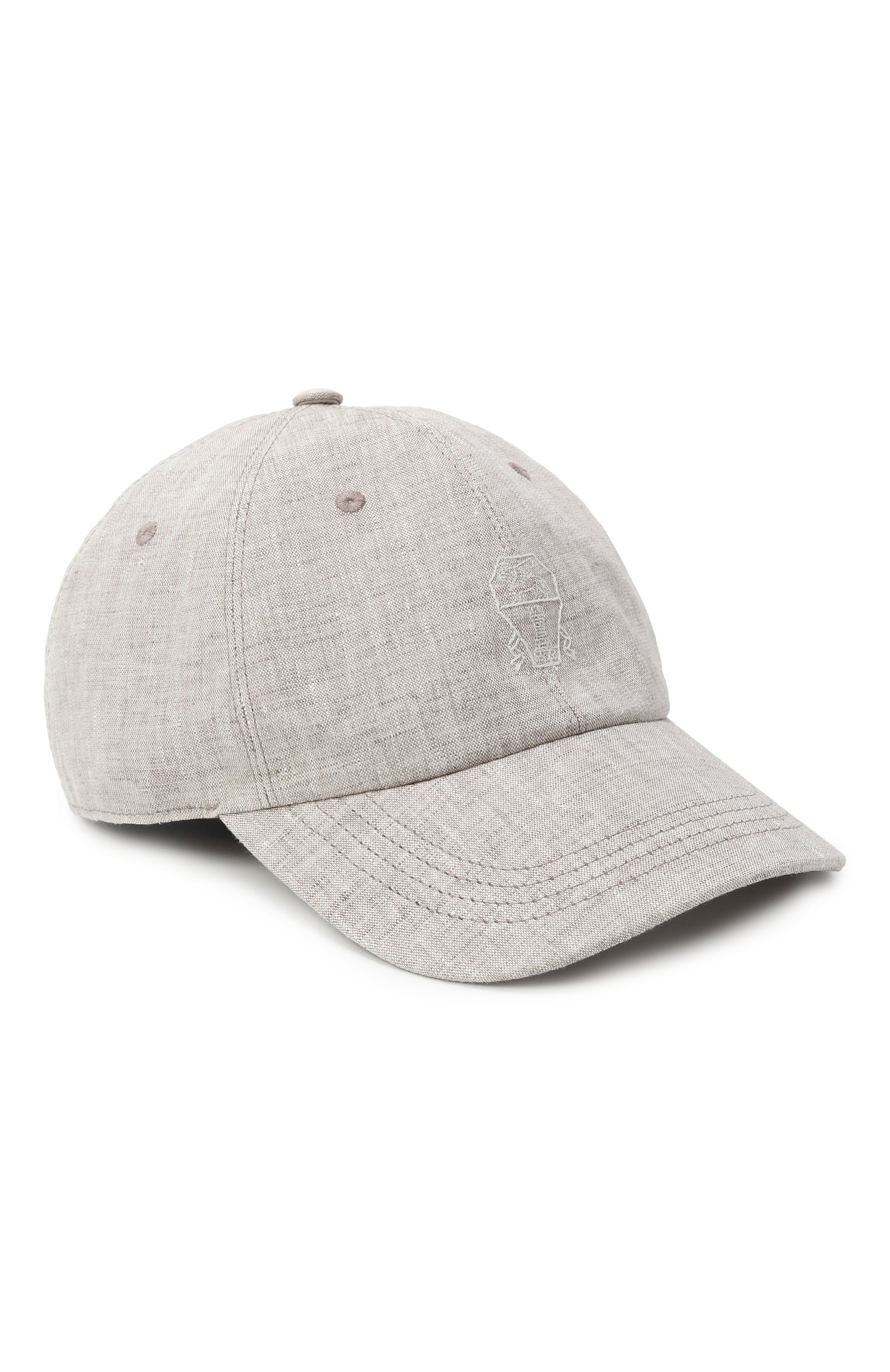 Льняная бейсболка BRUNELLO CUCINELLI, арт. BB430W322C, фото 1