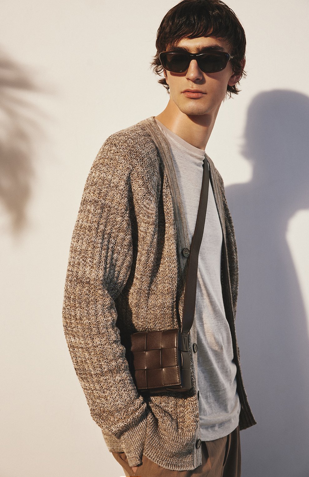 Кожаная сумка cassette BOTTEGA VENETA, арт. 739351/V29E0, фото 9