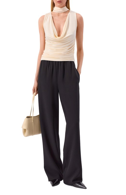 Топ из вискозы Aya Muse AMR2667 Кремовый  AMR2667 Фото 2