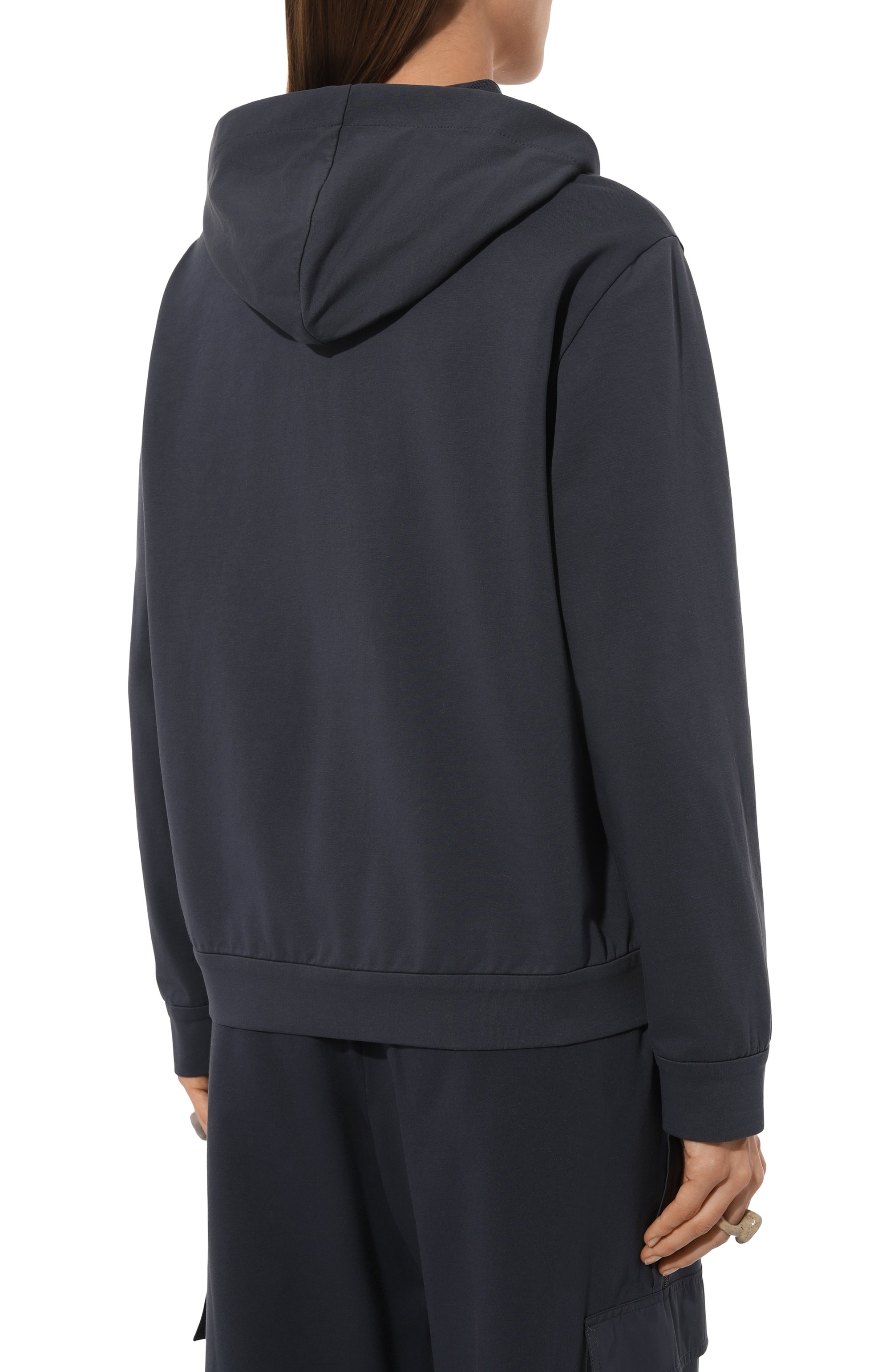 Хлопковая толстовка BRUNELLO CUCINELLI, арт. MH827B1190, фото 4