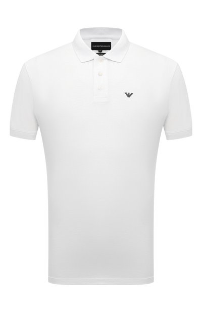 Мужская хлопковое поло EMPORIO ARMANI, арт. 8N1FQ2/1JTKZ
