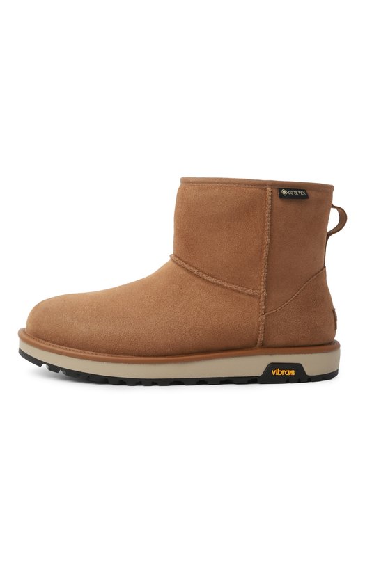 Замшевые сапоги Classic Mini GTX UGG 1171150 Коричневый  1171150 Фото 4