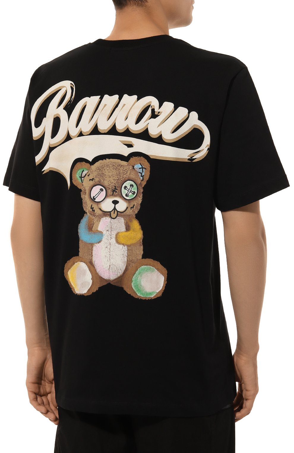 Хлопковая футболка BARROW, арт. F4BWMATH073, фото 4