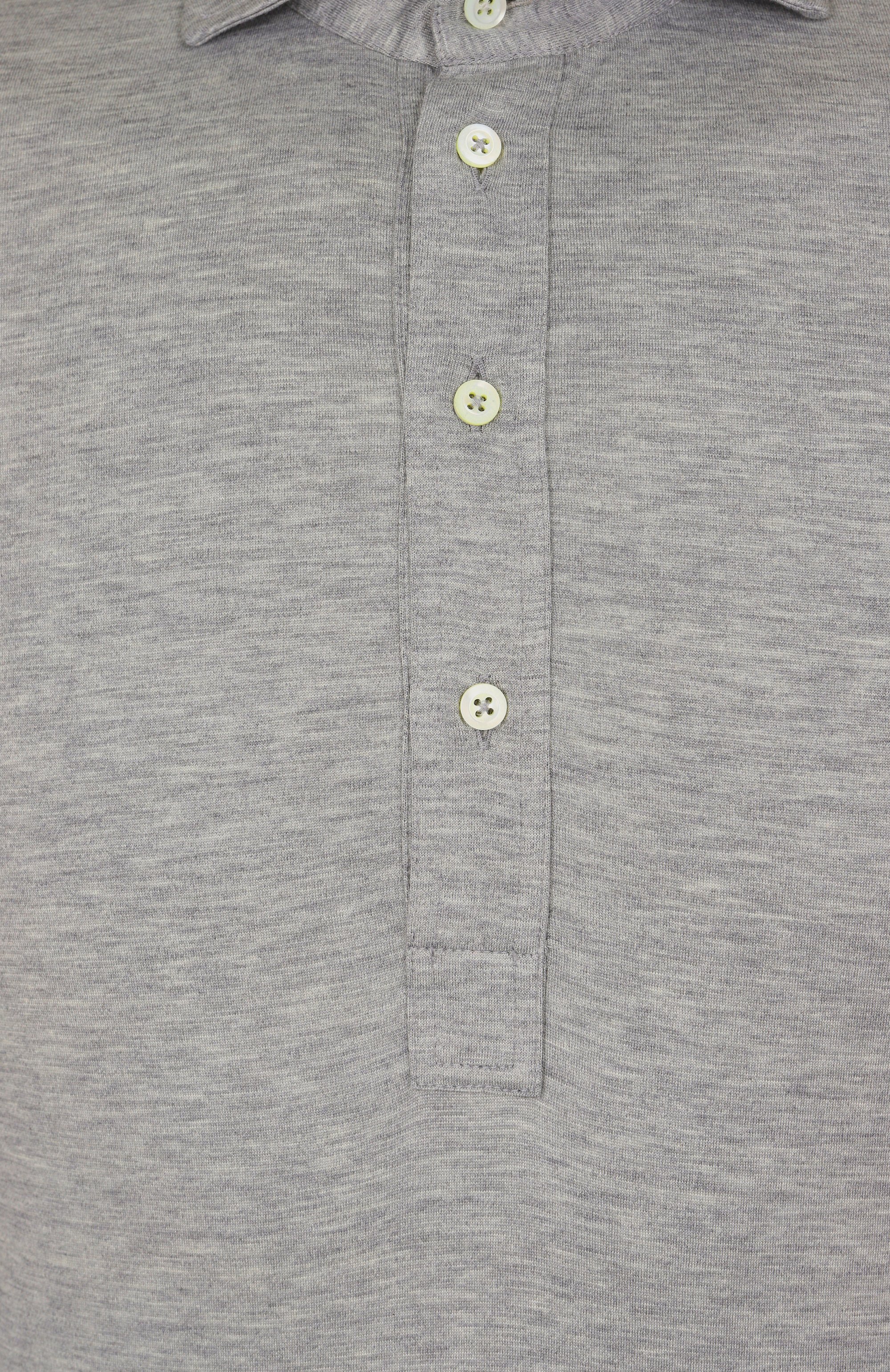 Поло из шелка и хлопка BRUNELLO CUCINELLI, арт. MH8363914, фото 5