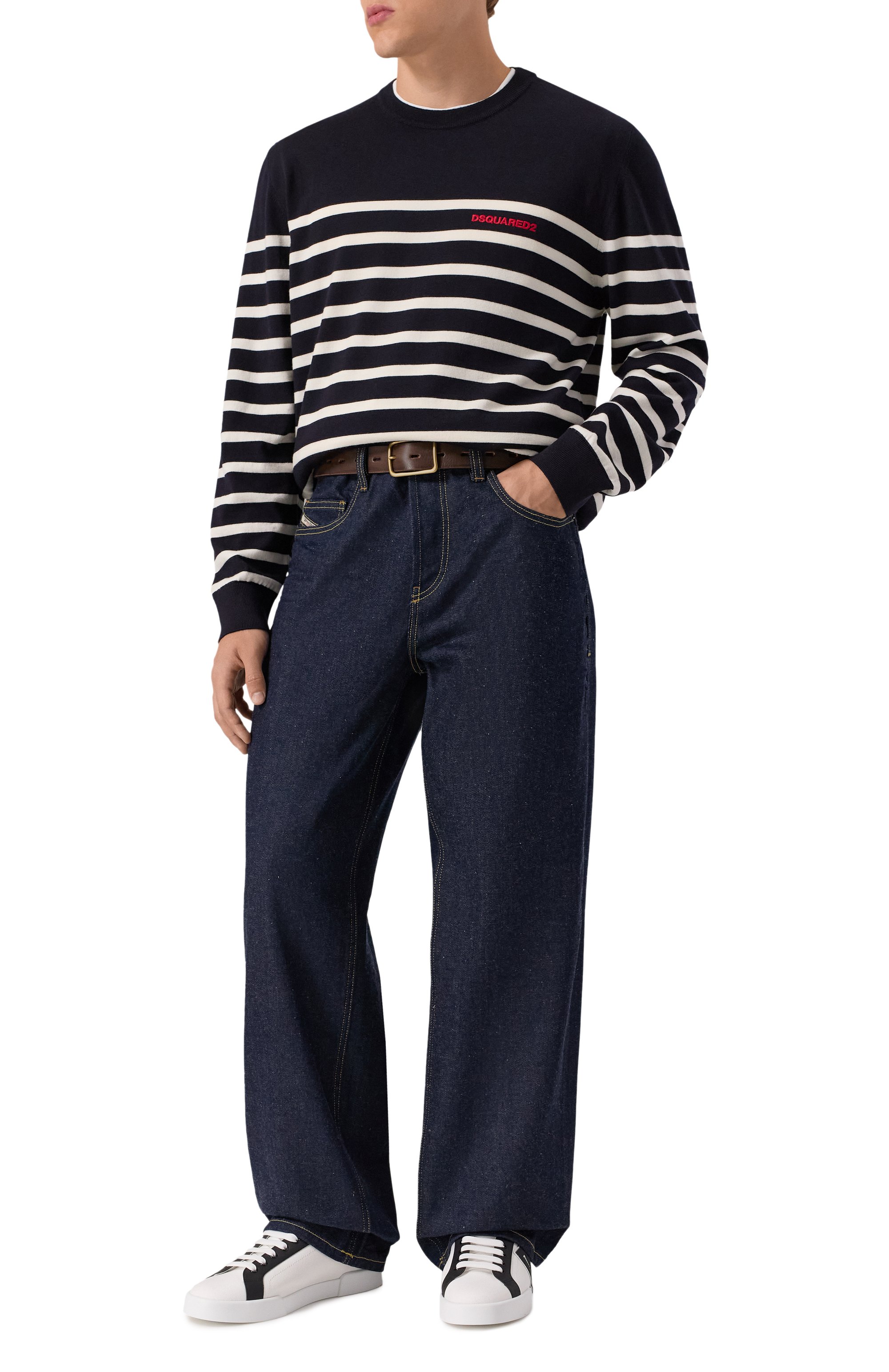 Шерстяной джемпер DSQUARED2, арт. S74HA1560/D13153, фото 2