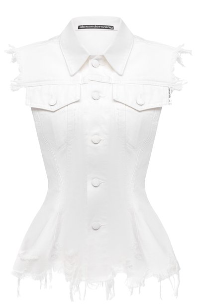 Джинсовый жилет ALEXANDER WANG, арт. 4DC2212948, фото 1