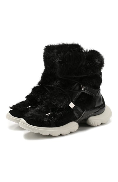 Кожаные сапоги tilda MONCLER, арт. E2-09A-20588-00-01AM8, фото 1