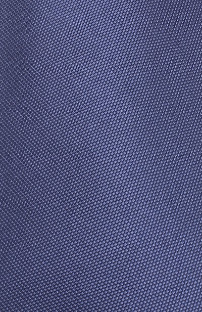 Шелковый галстук CORNELIANI темно-синего цвета по цене 12550 руб., арт. 81U302-8120308/00, фото 3 Шелковый галстук CORNELIANI, арт. 81U302-8120308/00, фото 3