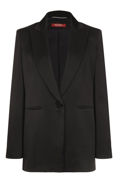 Женский атласный жакет MAX MARA STUDIO, арт. GALAZIA