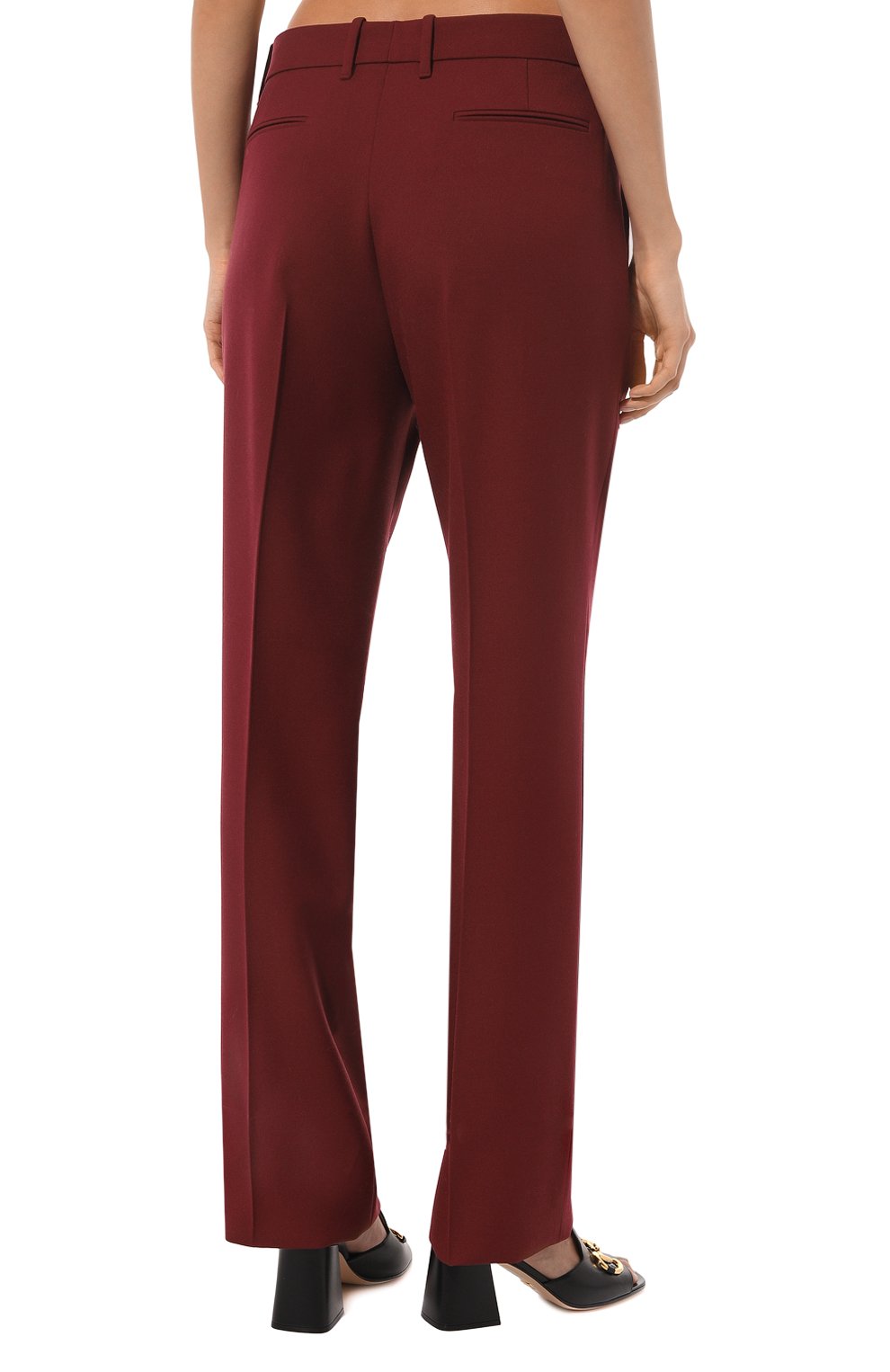 Шерстяные брюки GUCCI, арт. 662317 ZHW51, фото 4